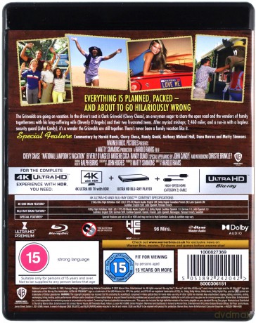 National Lampoons Vacation (W krzywym zwierciadle: Wakacje) [Blu-Ray 4K]+[Blu-Ray]
