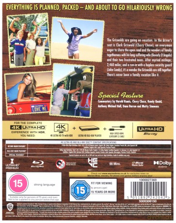 National Lampoons Vacation (W krzywym zwierciadle: Wakacje) [Blu-Ray 4K]+[Blu-Ray]