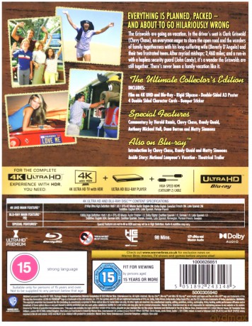 National Lampoons Vacation (W krzywym zwierciadle: Wakacje) [Blu-Ray 4K]+[Blu-Ray]