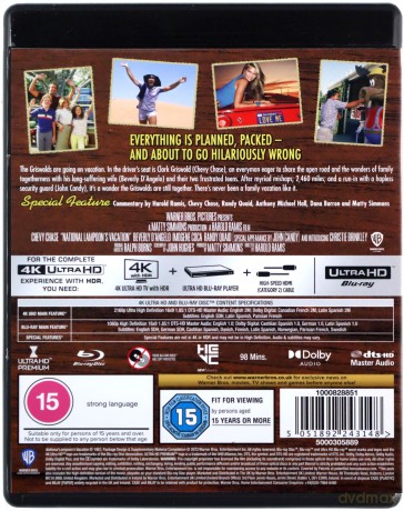 National Lampoons Vacation (W krzywym zwierciadle: Wakacje) [Blu-Ray 4K]+[Blu-Ray]