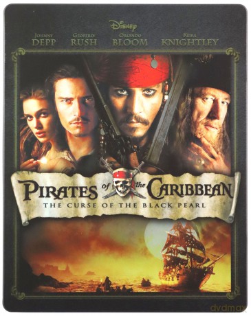 Pirates Of The Caribbean - 1 to 5 Movie Collection (steelbook) [Blu-Ray 4K]+[Blu-Ray]