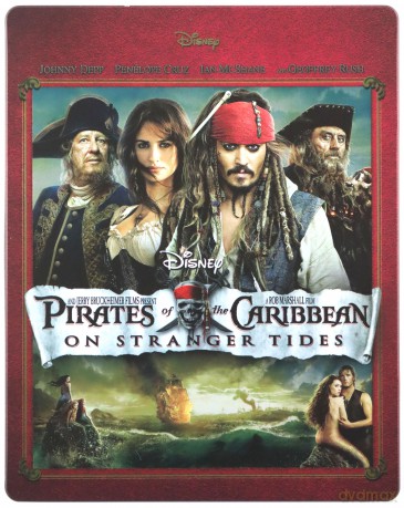 Pirates Of The Caribbean - 1 to 5 Movie Collection (steelbook) [Blu-Ray 4K]+[Blu-Ray]