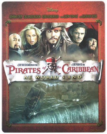 Pirates Of The Caribbean - 1 to 5 Movie Collection (steelbook) [Blu-Ray 4K]+[Blu-Ray]