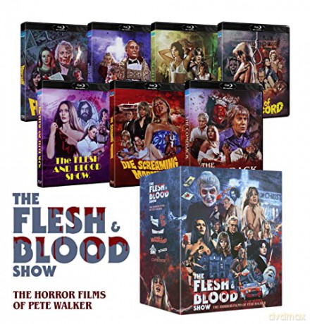 The Flesh And Blood Show - The Horror Films Of Pete Walker (7 Films) [Blu-Ray]