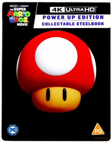 The Super Mario Bros Movie (steelbook) (Super Mario Bros: Film) [Blu-Ray 4K]