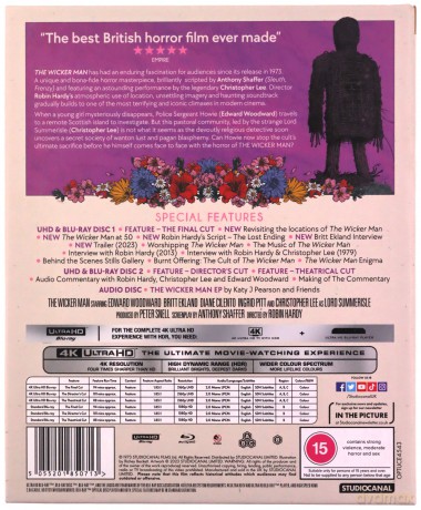 The Wicker Man (Kult) [2xBlu-Ray 4K]+[2xBlu-Ray]+[CD]