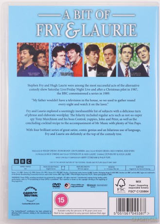 A Bit Of Fry And Laurie Season 1 to 4 Complete Collection (Kawałek Fry'a i Laurie'ego) [DVD]