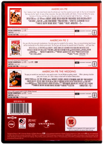 American Pie 1 to 3 [3DVD]
