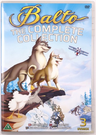 Balto The Complete Collection Trilogy (Przygody psa Balto) [3DVD]
