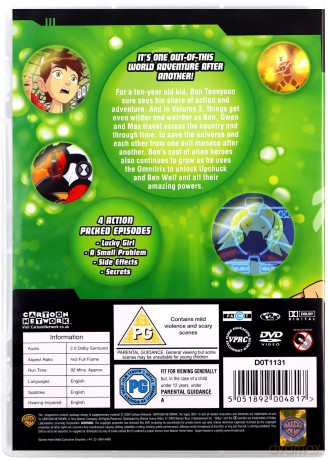 Ben 10 - Season 1 - Volume 3 [DVD]