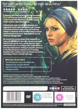 Le Mepris (Pogarda) [DVD]