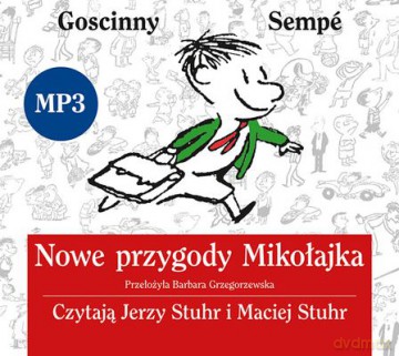 Nowe Przygody Mikołajka Tw - René Goscinny, Jean-Jacques Sempé  [AUDIOBOOK] [CD]