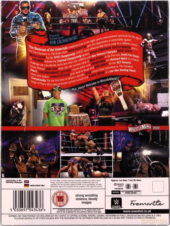 WWE - Wrestlemania 36 [3xDVD]