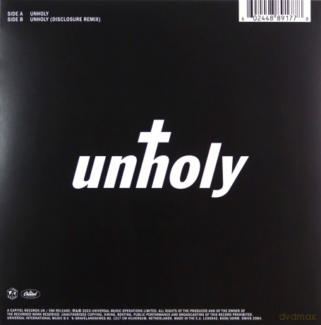 Sam Smith & Kim Petras: Unholy (RSD 2023) [Winyl]