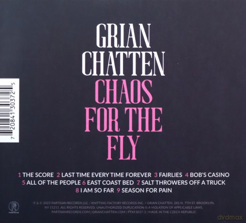 Grian Chatten: Chaos For The Fly (digipack) [CD]