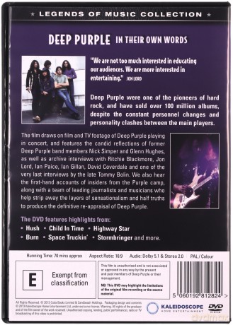 Deep Purple - In Their Own Words [DVD]