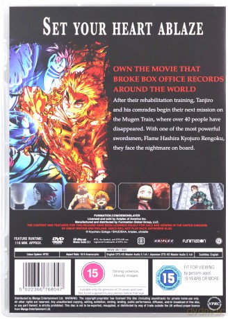 Demon Slayer - Kimetsu no Yaiba - The Movie - Mugen Train [DVD]
