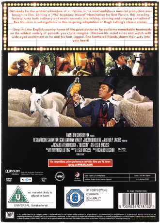 Doctor Dolittle (1967) (Doktor Dolittle) [DVD]
