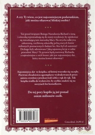 Najcenniejszy Dar Tw - Richard Paul Evans  [KSIĄŻKA]