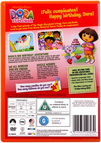 Dora The Explorer - Doras Big Birthday Adventure (Dora poznaje świat) [DVD]