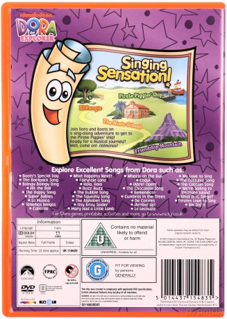 Dora The Explorer - Singing Sensation (Dora poznaje świat) [DVD]