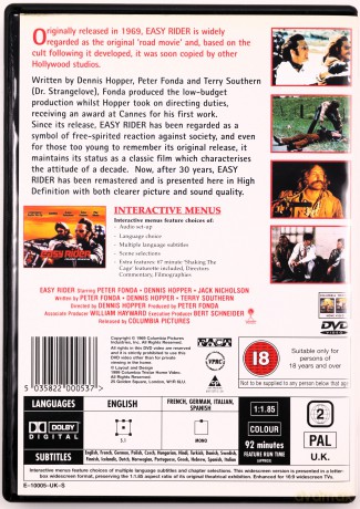 Easy Rider [DVD]