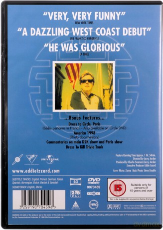 Eddie Izzard - Dress To Kill [DVD]