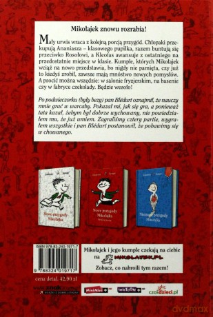 Nowe Przygody Mikołajka Kolejna Porcja Tw - René Goscinny, Jean-Jacques Sempé  [KSIĄŻKA]