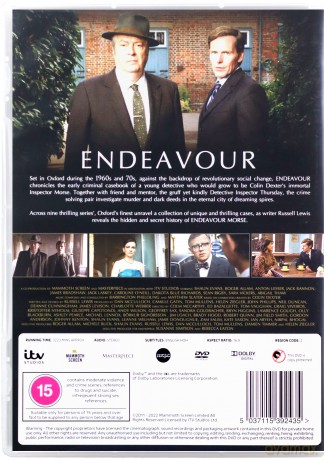 Endeavour Series 1 to 9 [DVD]