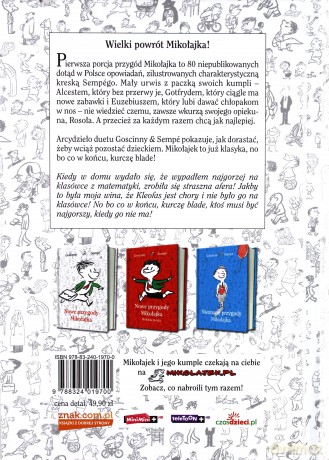Nowe Przygody Mikołajka Wyd. 2012 Tw - René Goscinny, Jean-Jacques Sempé  [KSIĄŻKA]
