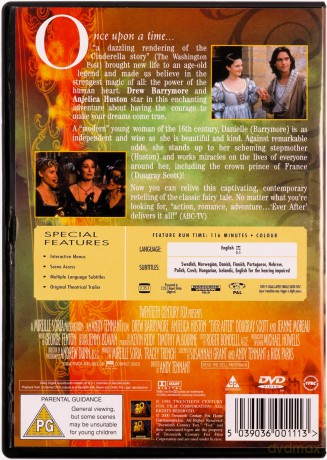 Ever After - A Cinderella Story (Długo i szczęśliwie) [DVD]