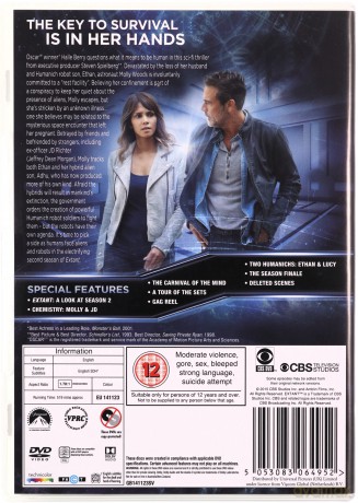 Extant Season 2 (Extant: Przetrwanie) [DVD]