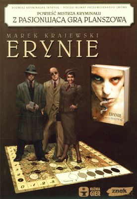 Pakiet 2010 Erynie + Gra Planszowa Tw - Marek Krajewski  [KSIĄŻKA]