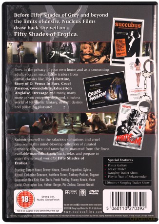 Fifty Shades Of Erotica [DVD]