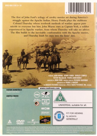 Fort Apache (Fort Apaczów) [DVD]