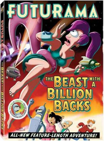 Futurama - The Beast With A Billion Backs (Futurama: Przygody Fry'a w Kosmosie) [DVD]