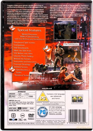 Ghostbusters (Pogromcy duchów) [DVD]