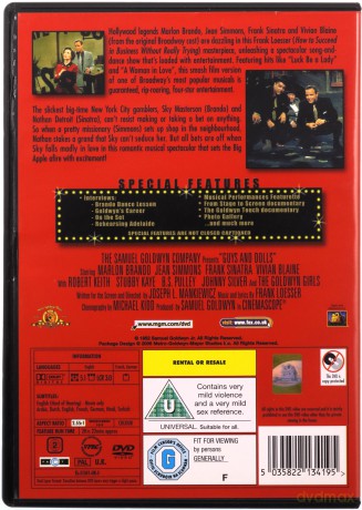 Guys And Dolls - Special Edition (Faceci i laleczki) [DVD]