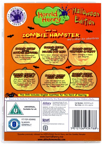 Horrid Henry - Horrid Henry And The Zombie Hamster Halloween Edition [DVD]