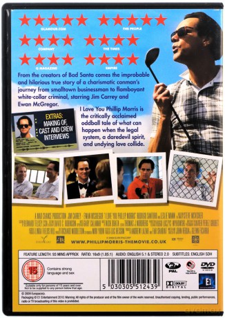 I Love You Phillip Morris [DVD]