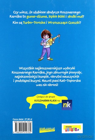 Wszystkie Koszmary Koszmarnego Karolka (Twarda) - Francesca Simon  [KSIĄŻKA]