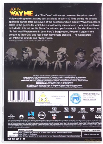 John Wayne - War And Westerns Collection (7 Films) [DVD]