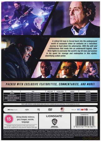 John Wick Quadrilogy (4 Films) [DVD]