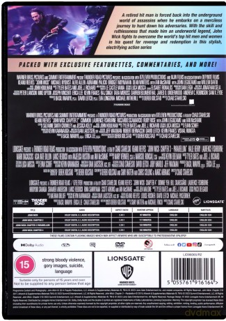 John Wick Quadrilogy (4 Films) [DVD]