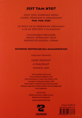 Jest Tam Kto? Tw - Anna-Clara Tidholm  [KSIĄŻKA]