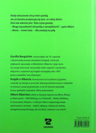 Nieźle To Sobie Wymyśliłeś Albercie Tw - Gunilla Bergstrom  [KSIĄŻKA]