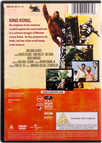 King Kong Escapes (Ucieczka King Konga) [DVD]