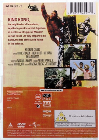 King Kong Escapes (Ucieczka King Konga) [DVD]