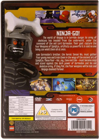 LEGO Ninjago - Masters Of Spinjitzu - An Introduction To Splinjitzu (LEGO Ninjago: Mistrzowie spinjitzu: Wszystkiego najlepszego!) [DVD]