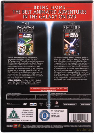 LEGO Star Wars - The Padawan Mence / The Empire Strikes Out (LEGO Star Wars: Upadek Imperium) [DVD]